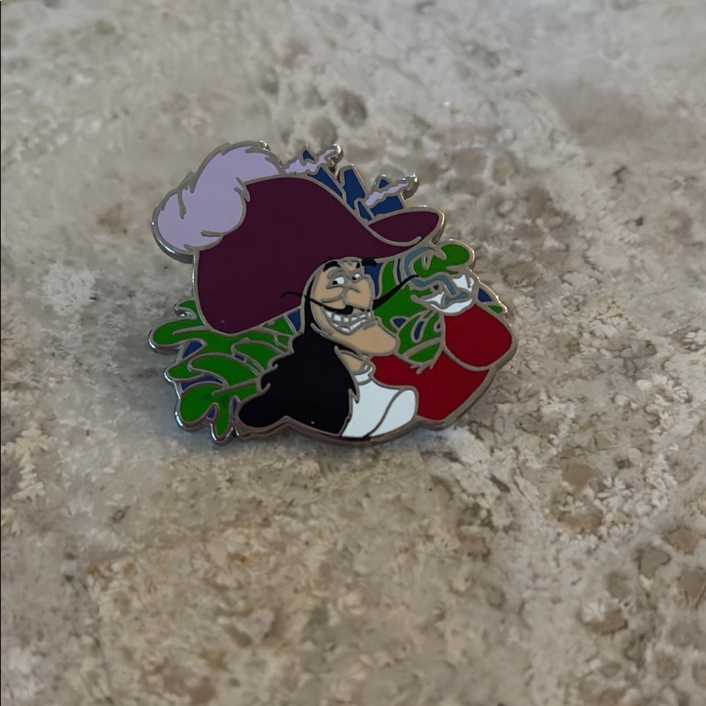 Captain Hook Enamel Pin